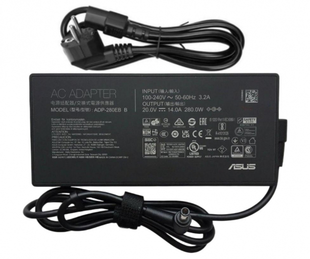 Original 280W Original Asus ROG Strix G17 G713QY Netzteil Ladeger&auml;t + Ladekabel