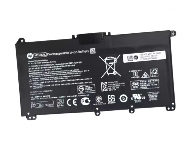 Original 3630mAh 41.9Wh HP HT03XL Akku