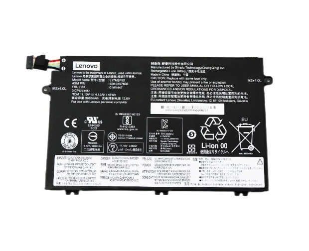 Original 4050mAh 45Wh Lenovo ThinkPad E480 20KN009QGE Akku