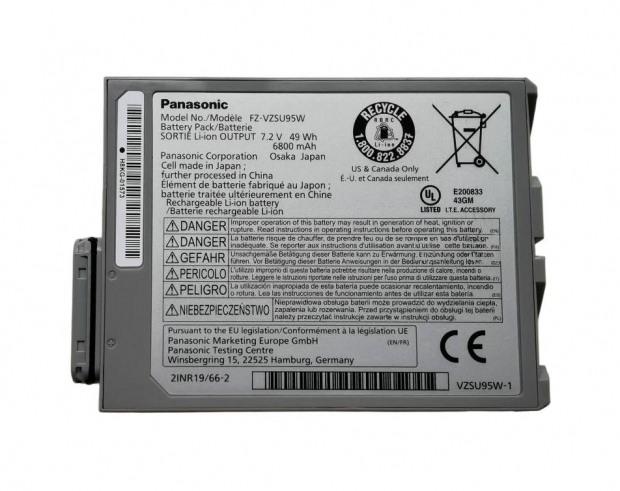 Original 6800mAh 49Wh Panasonic FZ-M1C FZ-B2 FZ-M1 Akku