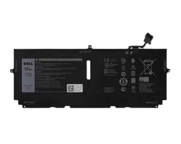 Original 6500mAh 52Wh Dell XPS 13 9300 CX9300W2000BRW Akku