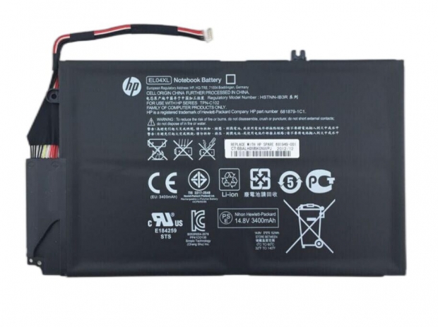 Original 3400mAh 52Wh HP Envy 4-1030ed (B3Y31EA) Akku