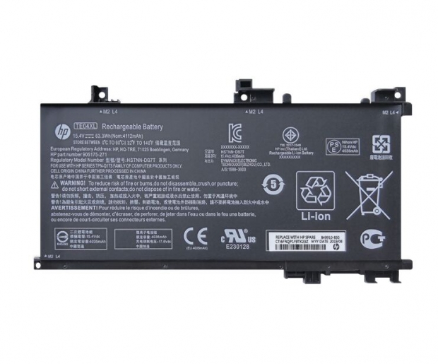 Original 4112mAh 63.3Wh HP Omen 15-ax203na 15-ax203nf Akku