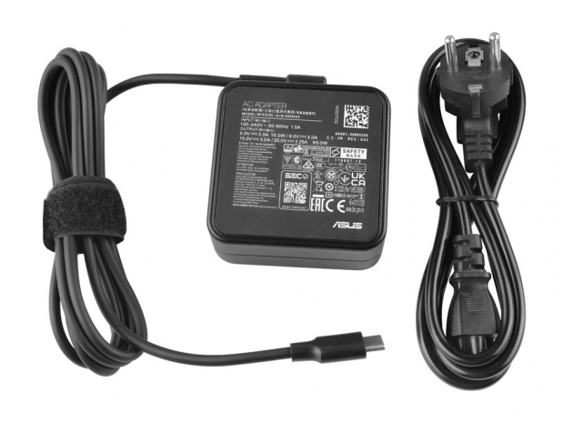 Original 65W USB-C Asus ExpertBook B2 Flip B2502FVA Netzteil Ladeger&auml;t + Ladekabel