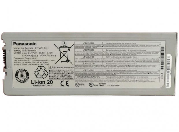 Original 8700mAh 94Wh Panasonic CF-VZSU83U Akku