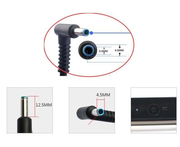 Original 45W HP 256 G5 Netzteil + Ladekabel