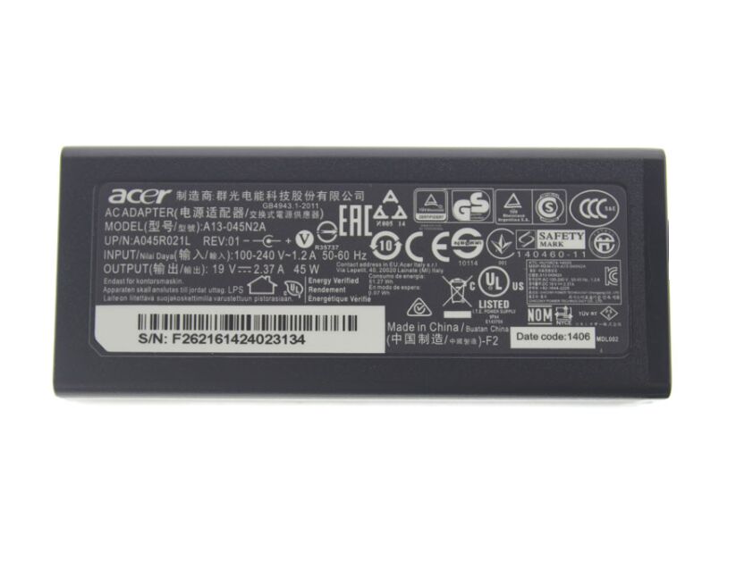 Original 45W Acer KP.04501.017 Netzteil Ladegerät